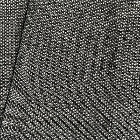 Elie Tahari Black Blazer Jacket Leather Trimmed Linen/Cotton- Size 10 - Picture 6 of 12